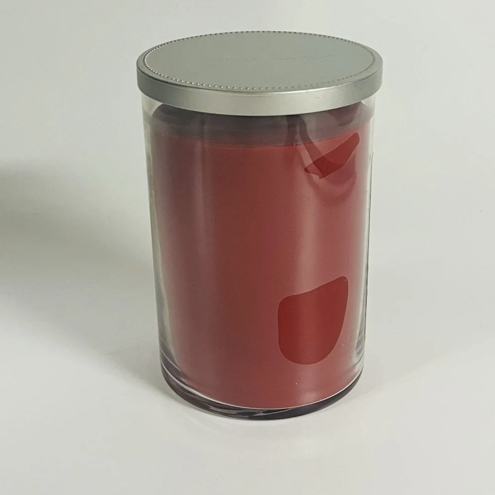 Yankee Candle Red Apple Wreath Large Tumbler 2 Wick 20oz New